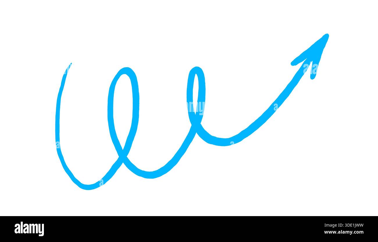 Curved Double Arrow Clipart