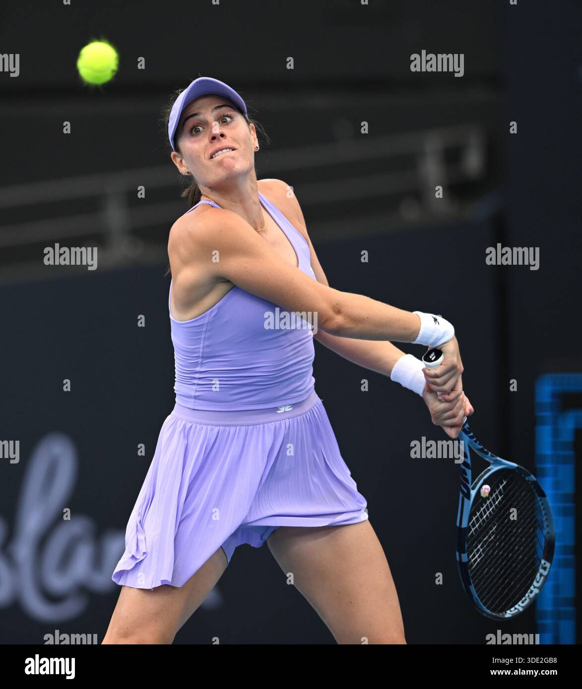 Kimberly Rafter Kimberly Birrell of Australia in action against Rebecca Sramkova of ...