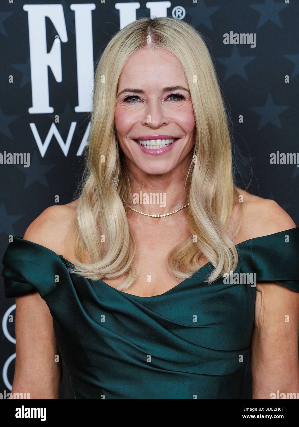 Chelsea Handler walking on the red carpet at the 31st Annual Critics ...