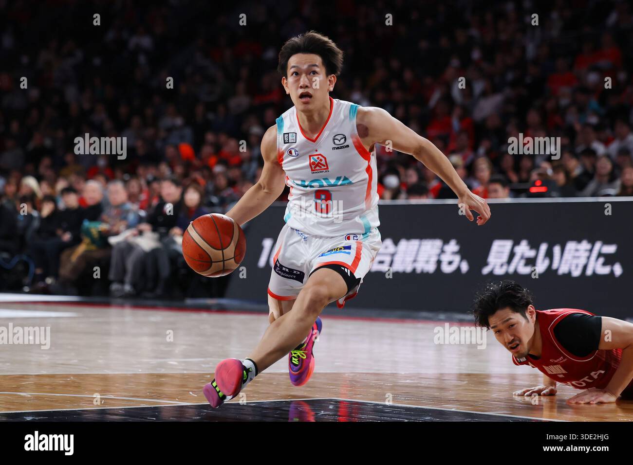 TOYOTA ARENA TOKYO, Tokyo, Japan. 4th Jan, 2026. Tatsuya Ito (Dragonflies), JANUARY 4, 2026 - Basketball : 2025-26 B.LEAGUE B1 game between Alvark Tokyo - Hiroshima Dragonflies at TOYOTA ARENA TOKYO, Tokyo, Japan. Credit: YUTAKA/AFLO SPORT/Alamy Live News Stock Photo