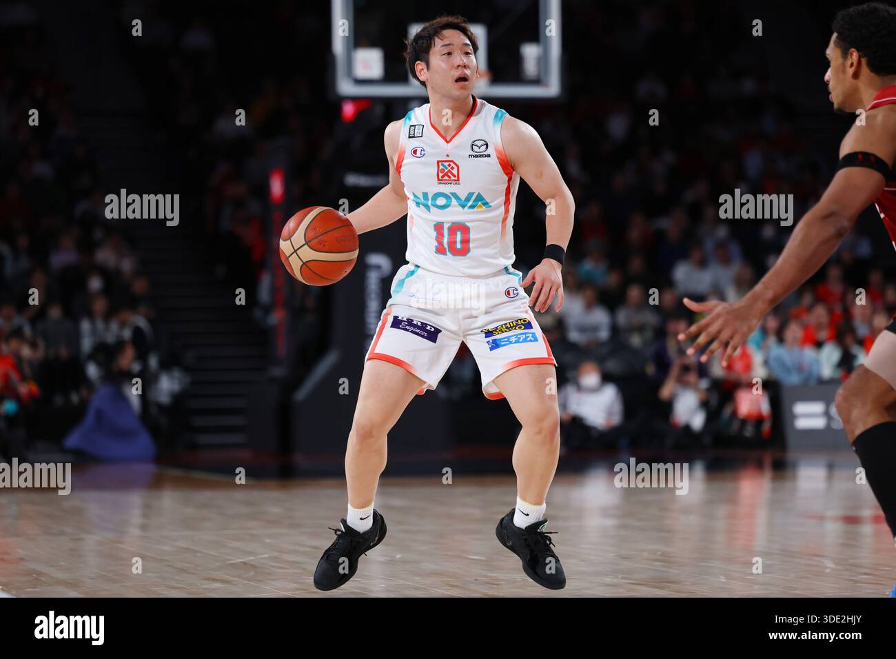 TOYOTA ARENA TOKYO, Tokyo, Japan. 4th Jan, 2026. Toshiki Kamisawa (Dragonflies), JANUARY 4, 2026 - Basketball : 2025-26 B.LEAGUE B1 game between Alvark Tokyo - Hiroshima Dragonflies at TOYOTA ARENA TOKYO, Tokyo, Japan. Credit: YUTAKA/AFLO SPORT/Alamy Live News Stock Photo