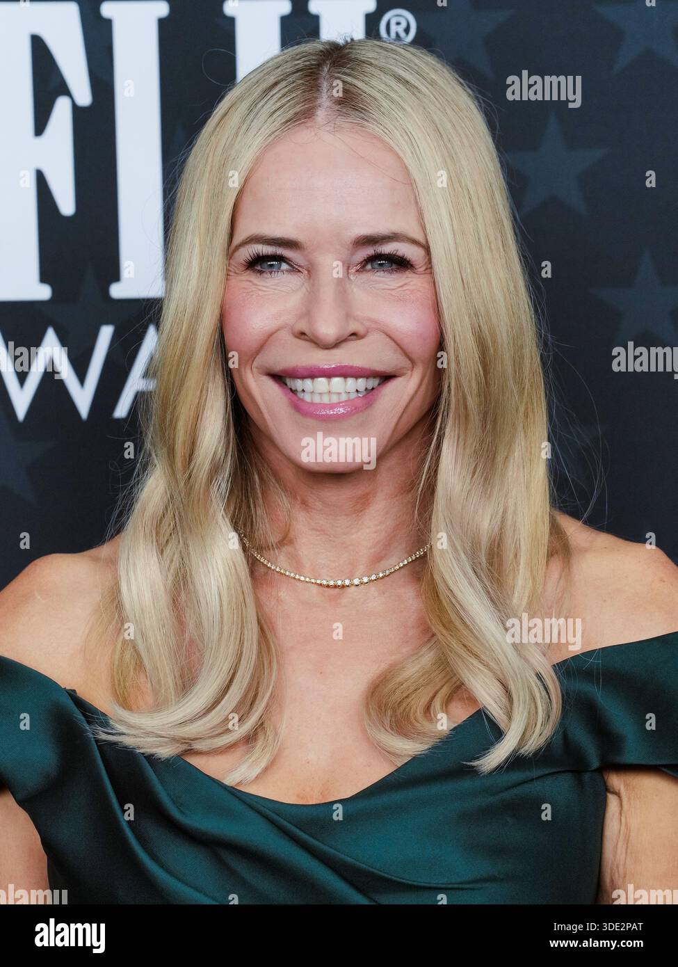 Chelsea Handler walking on the red carpet at the 31st Annual Critics ...
