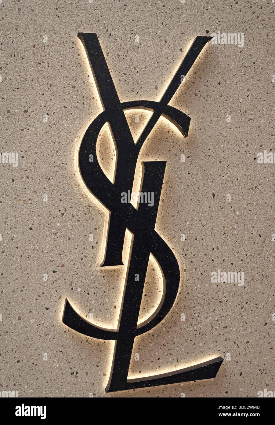 Yves saint laurent logo hi-res stock photography and images - Alamy