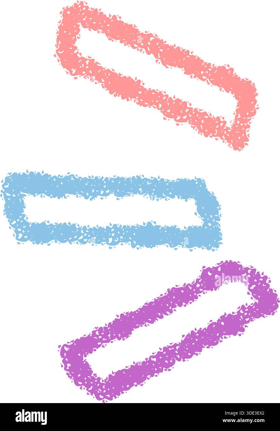 Hand Drawn Chalk Quote Rectangle Icon Stock Vector