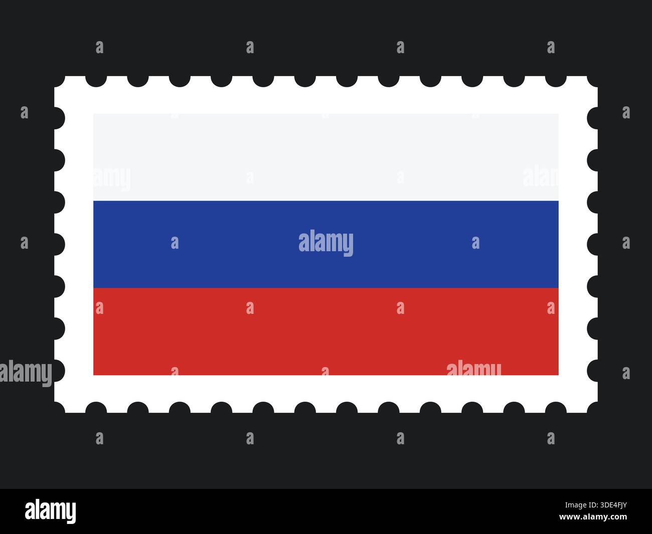 Russian postage stamp Stock Vector Images - Alamy