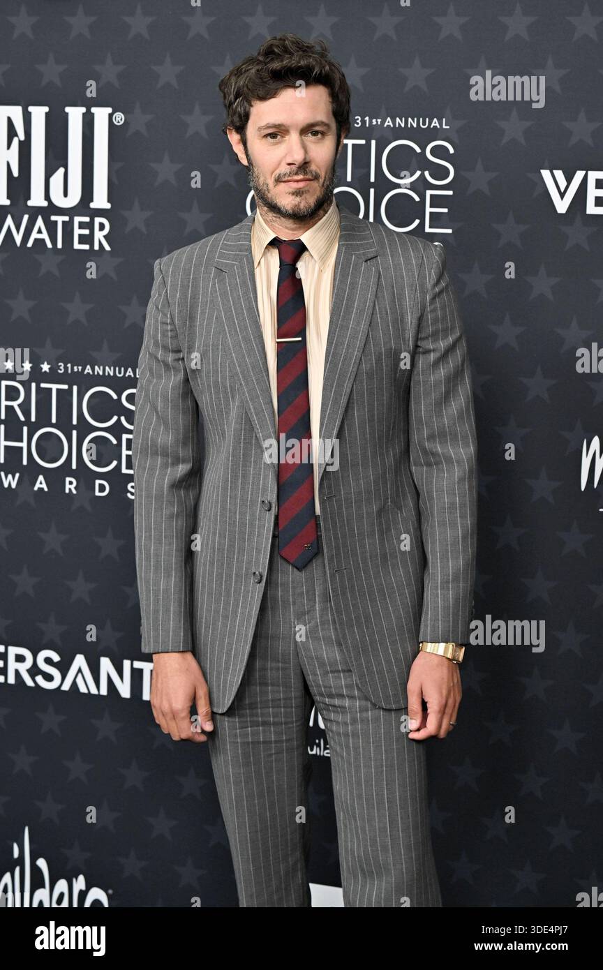 Adam Brodie Rba Adam Brody bei der Verleihung der 31. Critics Choice Awards 2026 im ...