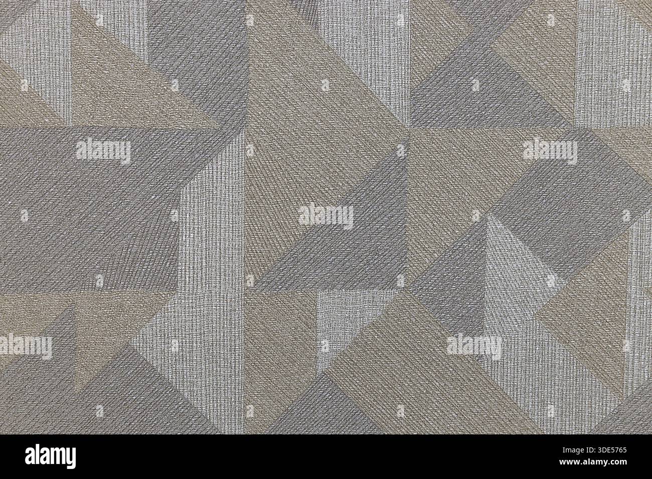 Modern Geometric Triangle Textile Background Texture Stock Photo