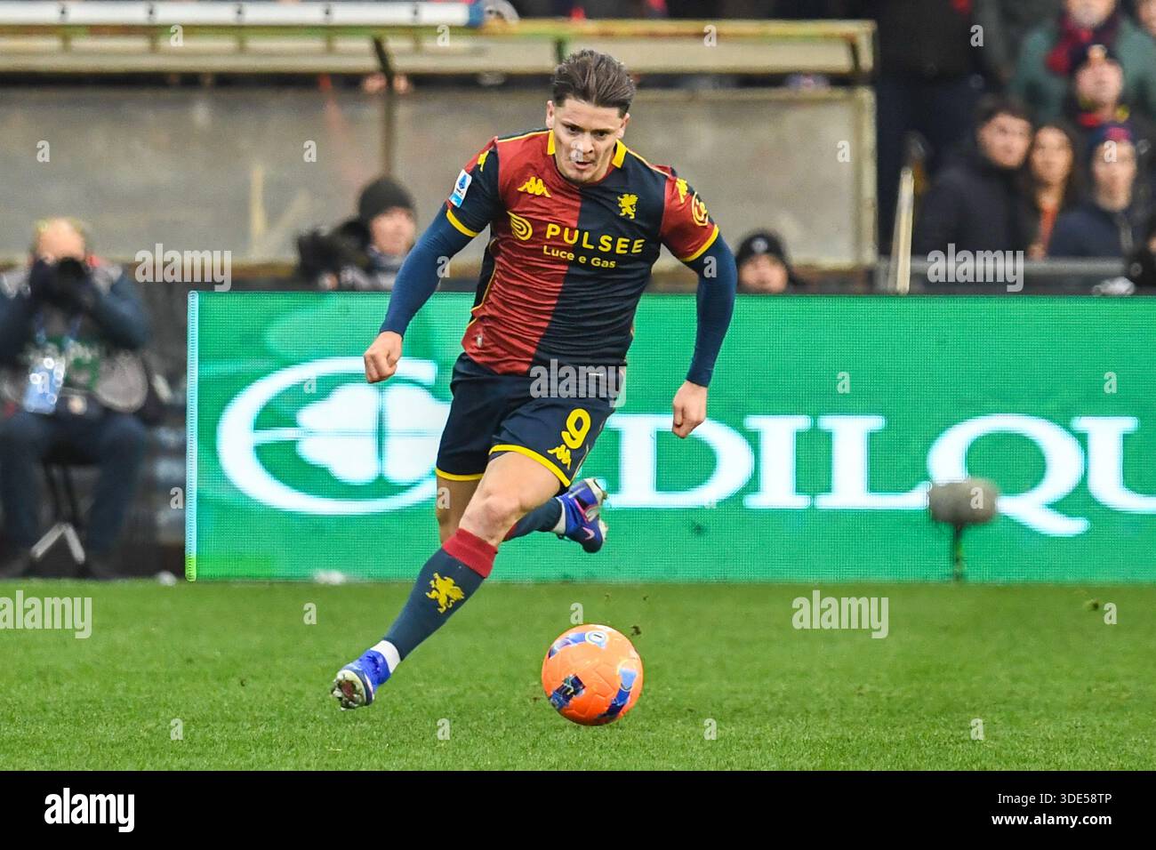 Vitor Manuel Carvalho De Oliveira (Genoa) during Genoa CFC vs Pisa SC ...