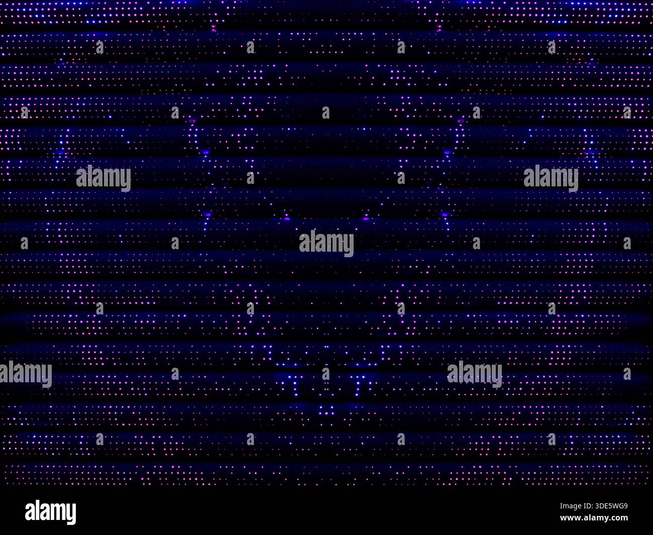 a representation of data like binary code or a particle wave pattern Stock Photo