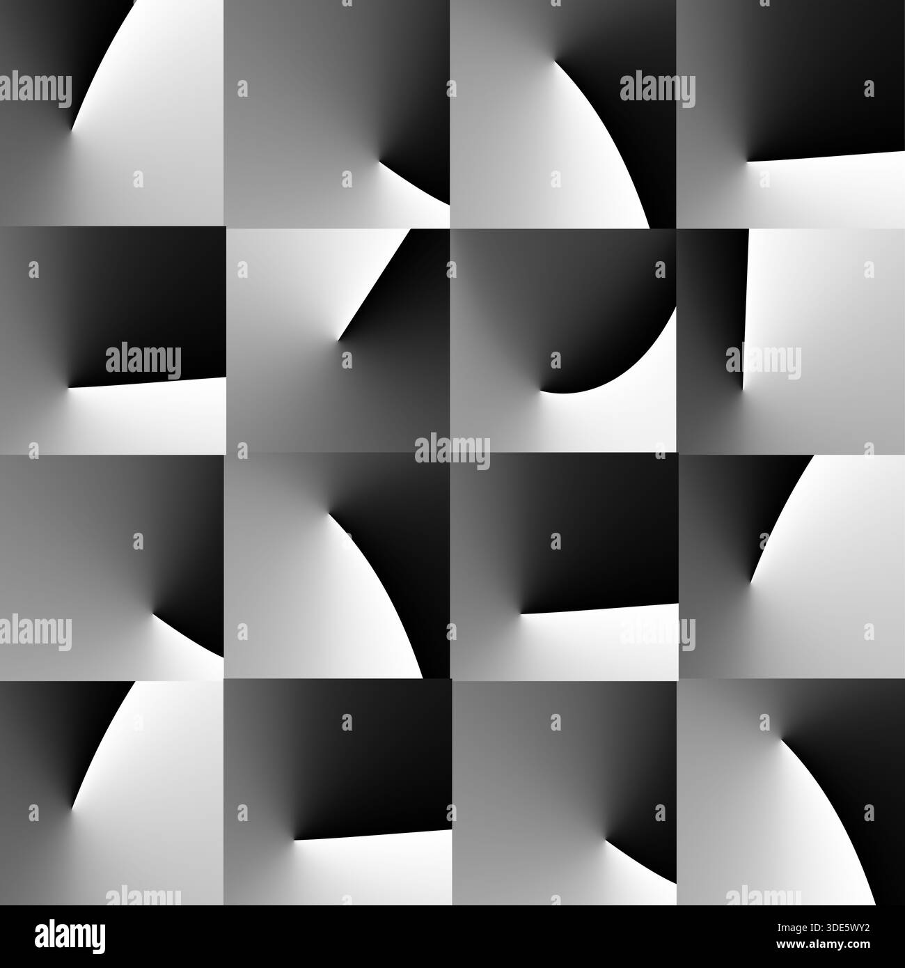 digital graphic using a conic gradients, also known as angular or sweep ...