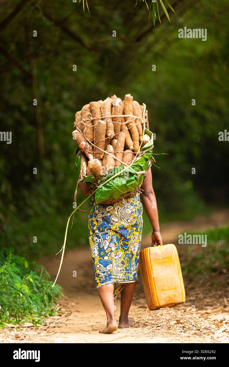 Femme africaine agriculture hi-res stock photography and images - Alamy
