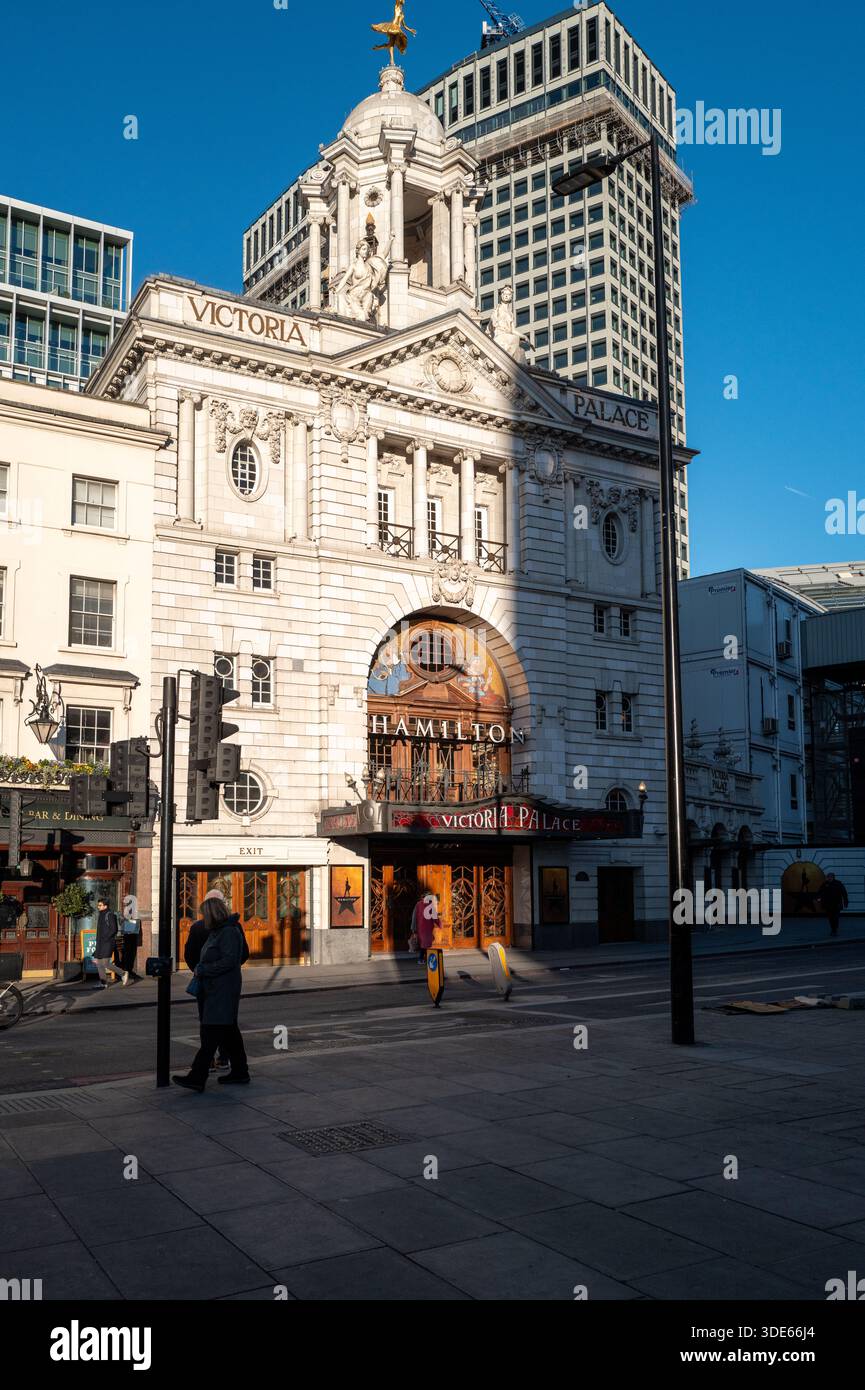 The Victoria Palace Theatre Is A West End Theatre In Victoria Street the-victoria-palace-theatre-is-a-west-end-theatre-in-victoria-street