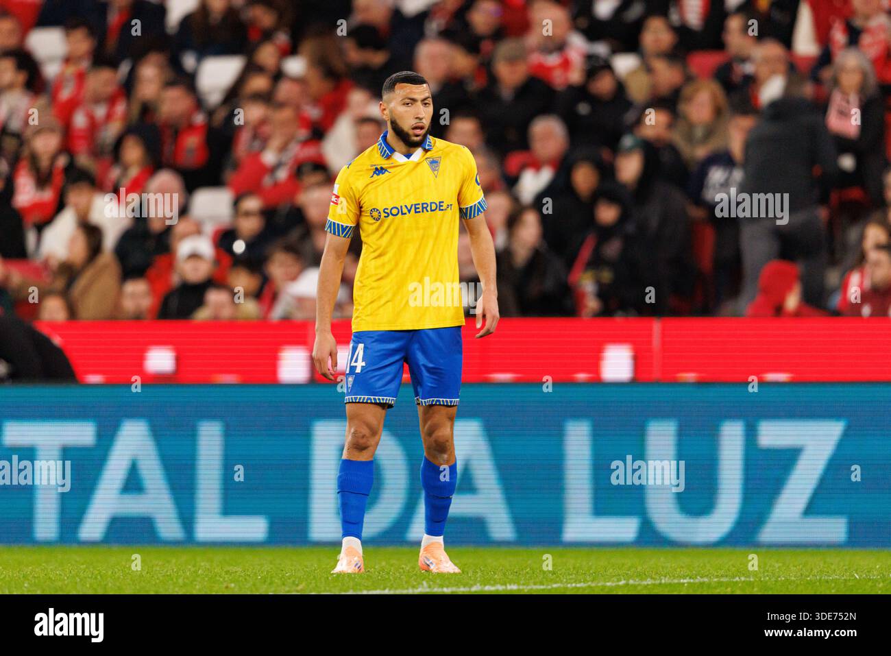 Yanis Begraoui seen during Liga Portugal game between SL Benfica and GD  Estoril Praia (Maciej Rogowski/Ball Raw Images Stock Photo - Alamy