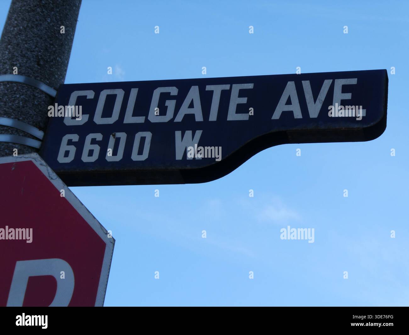 Los Angeles, California, USA 5th January 2026 Colgate Avenue Street ...