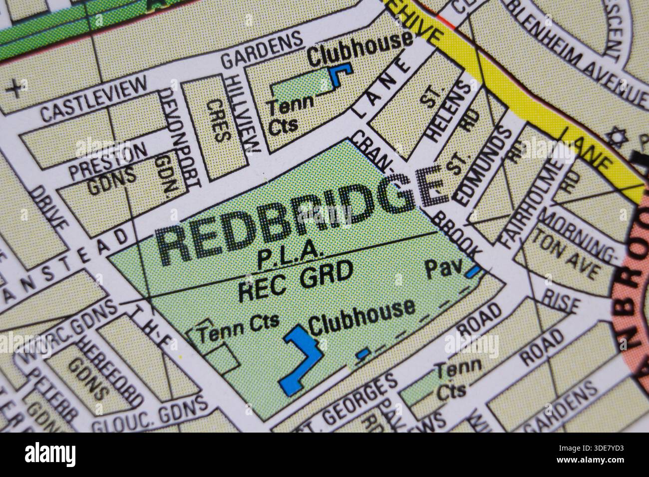 Redbridge Outline Map Hi res Stock Photography And Images Alamy