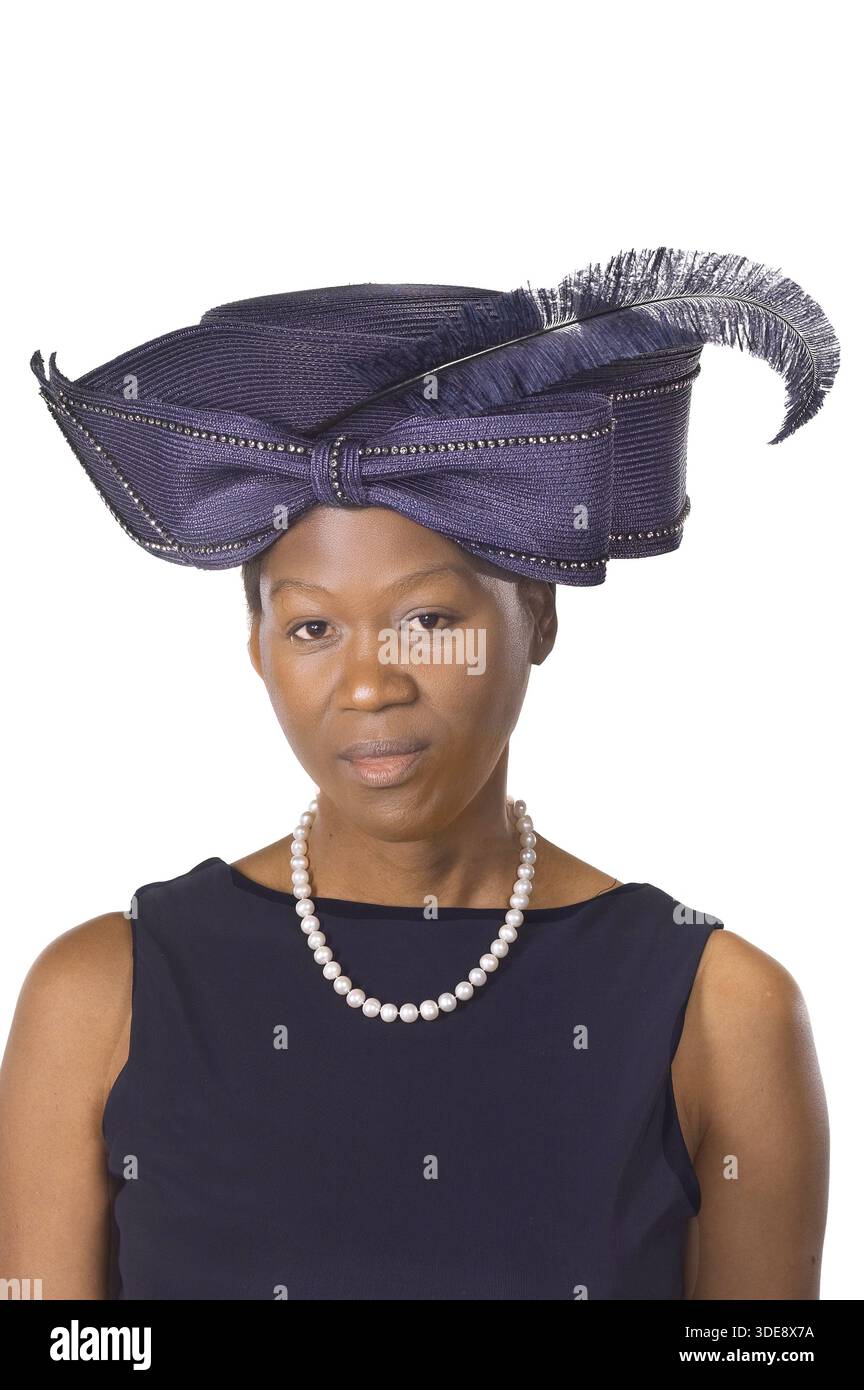 chinese dress ladies FORBUSITE Ladies Church Dress Hats main image 1