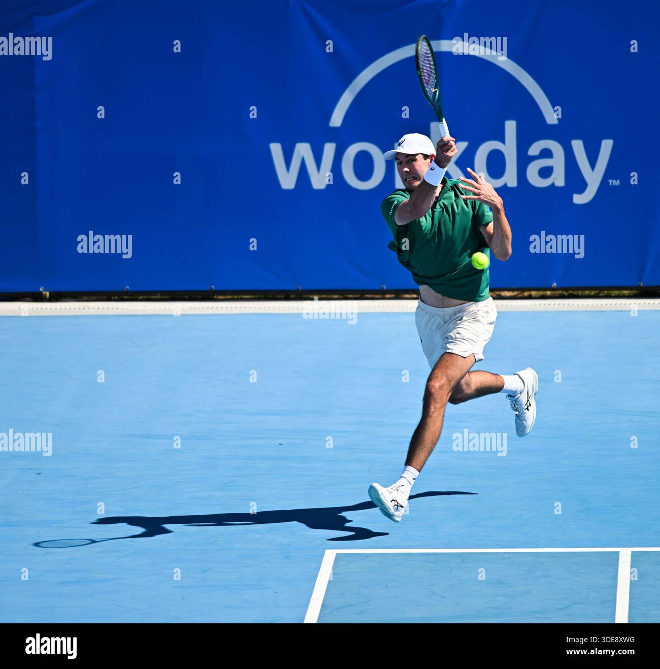 Canberra, Australia. 6 January 2026, Chris Rodesch during the Canberra ...