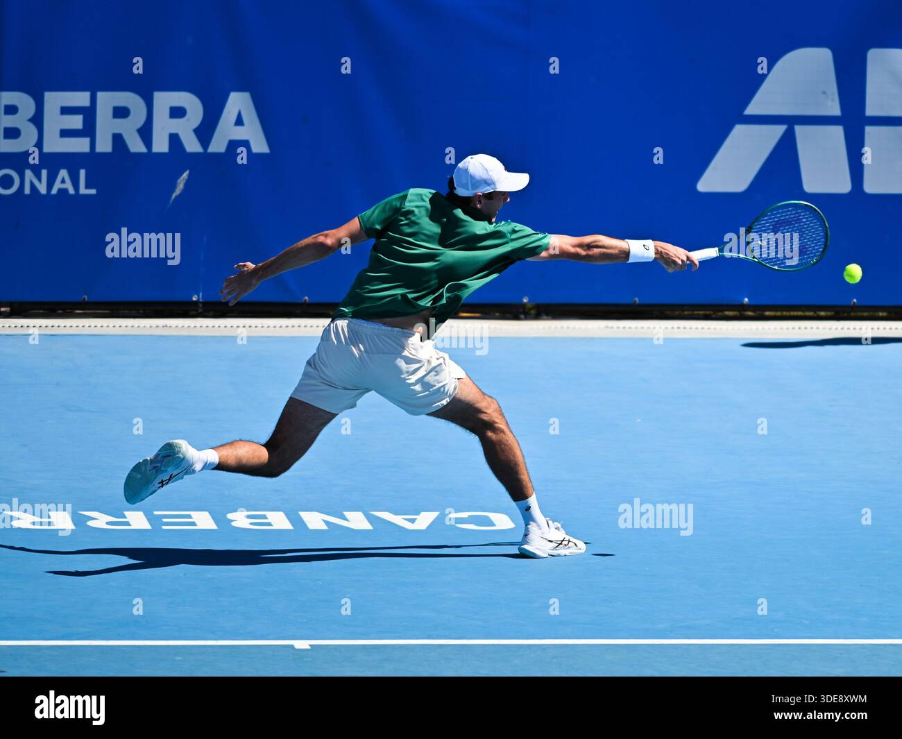 Canberra, Australia. 6 January 2026, Chris Rodesch during the Canberra ...