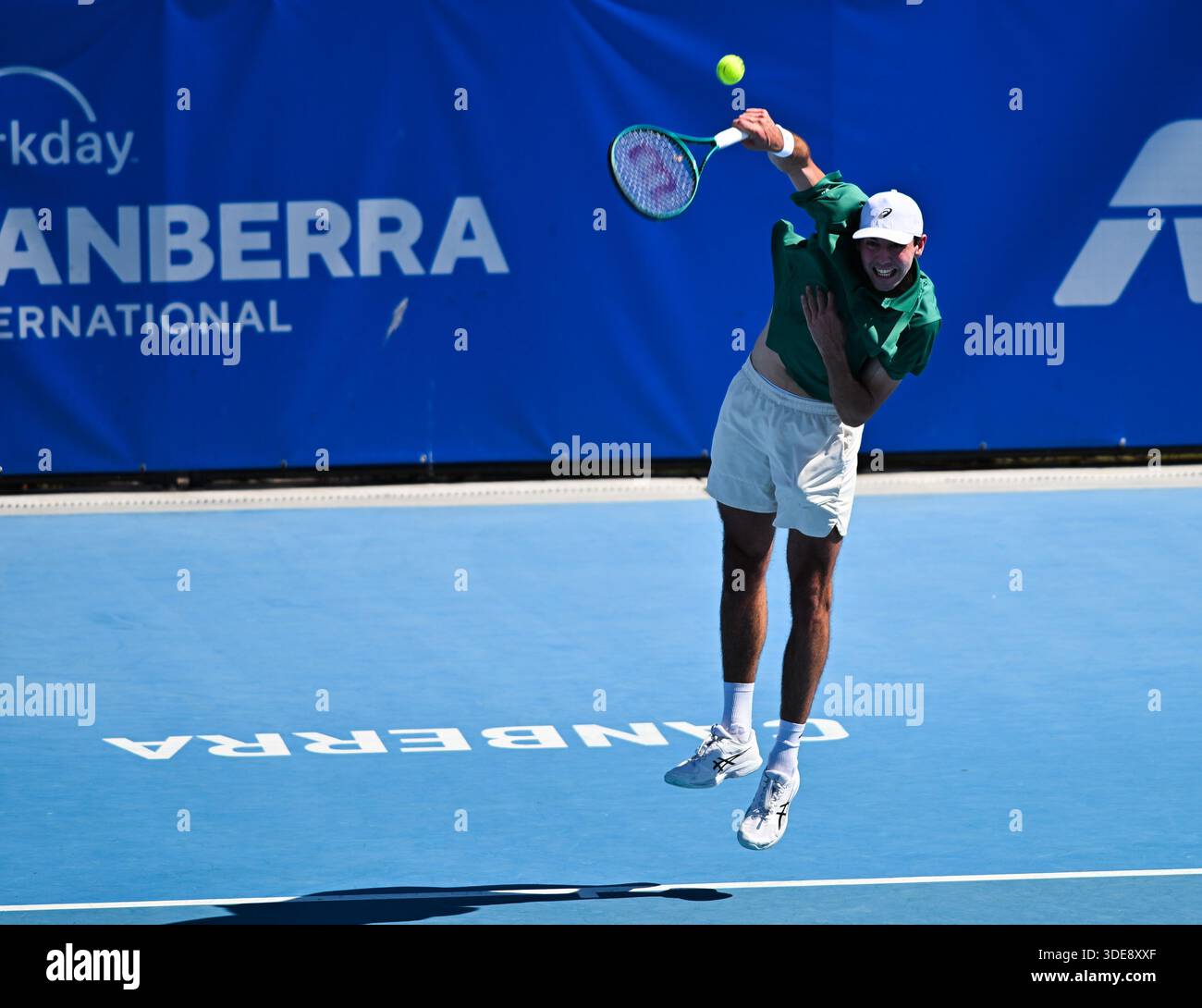 Canberra, Australia. 6 January 2026, Chris Rodesch during the Canberra ...