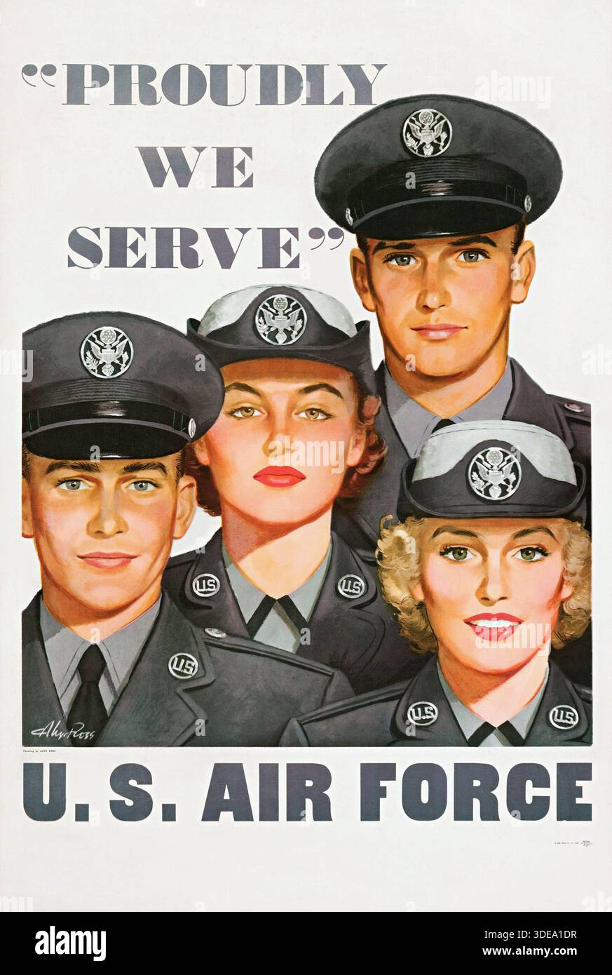 1950s propaganda poster usa hi-res stock photography and images - Alamy