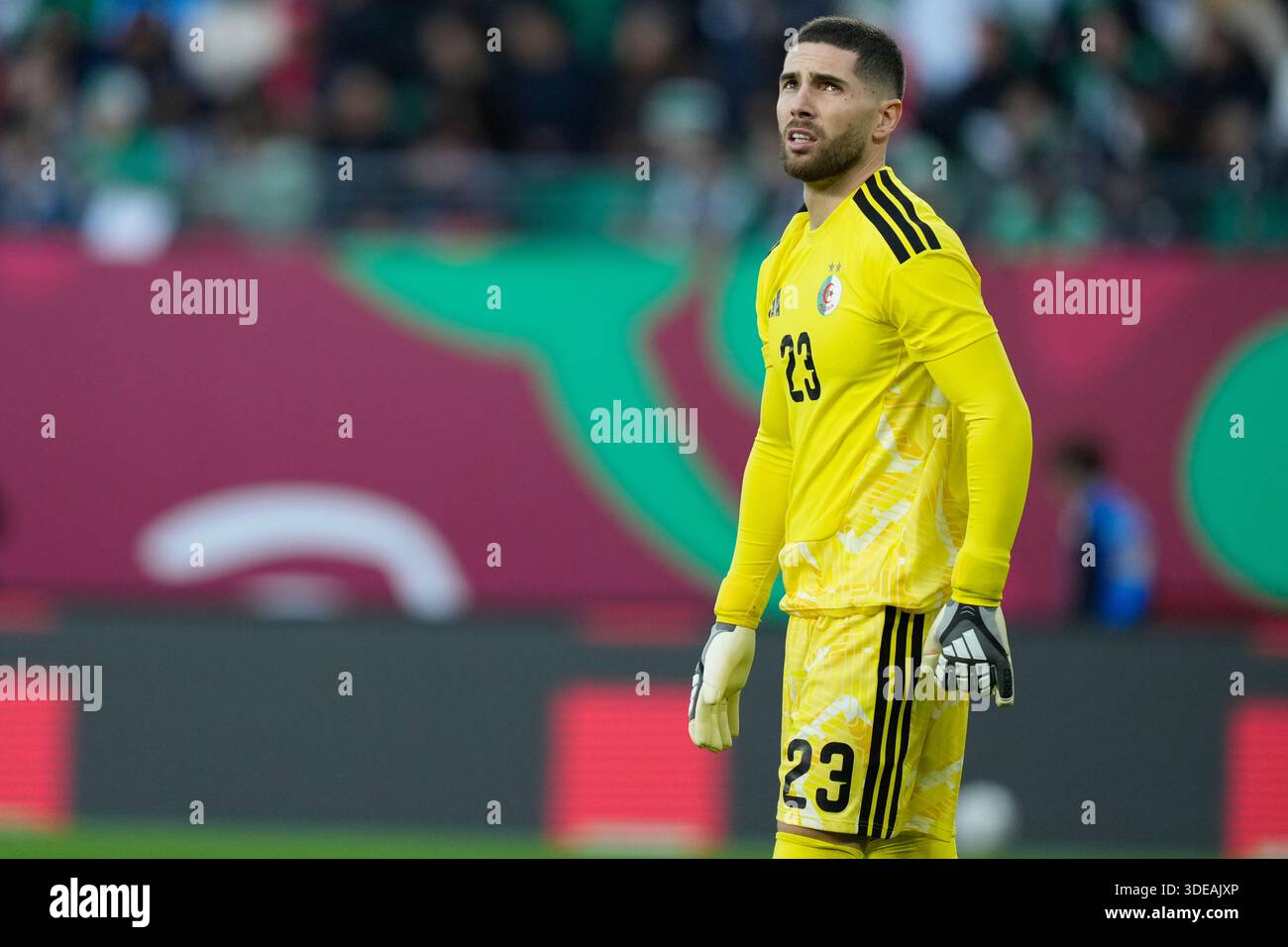 Algeria s Goalkeeper Luca Zidane During The Africa Cup Of Nations Round algeria-s-goalkeeper-luca-zidane-during-the-africa-cup-of-nations-round