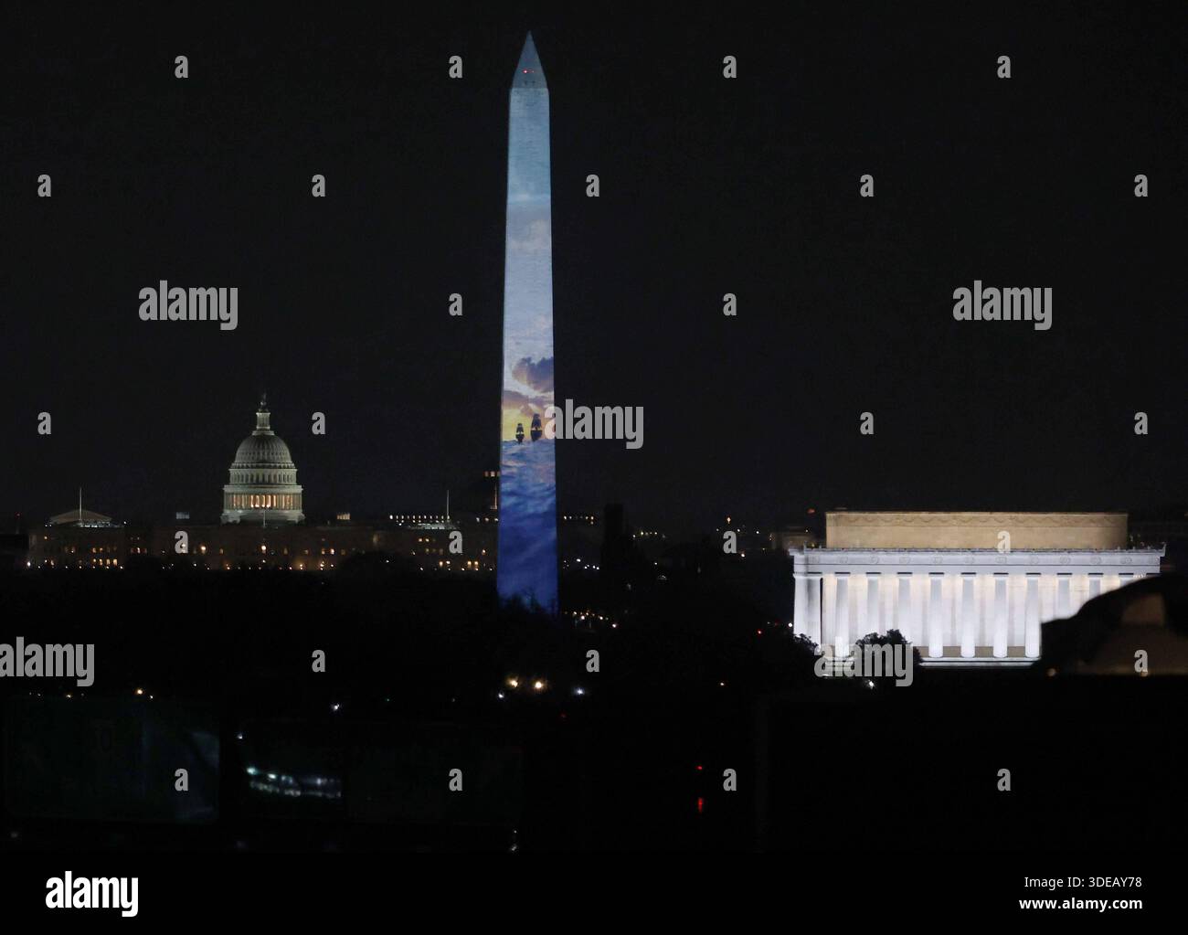 Illumination of America event marking AmericaÕs 250th anniversary In