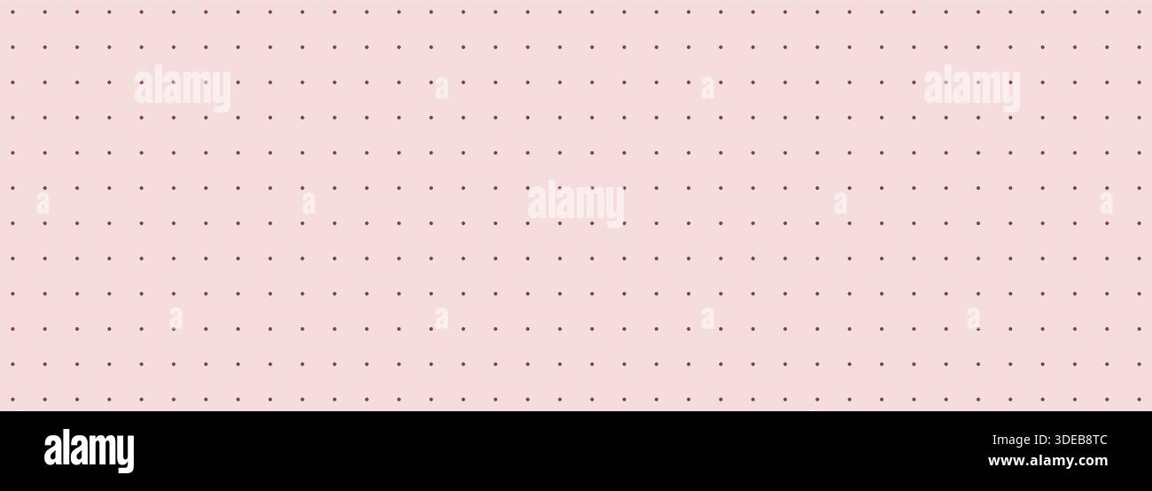 Vibrant vector bullet journal page. Pink pattern and grid background for notebook or planner with decorative elements Stock Vector