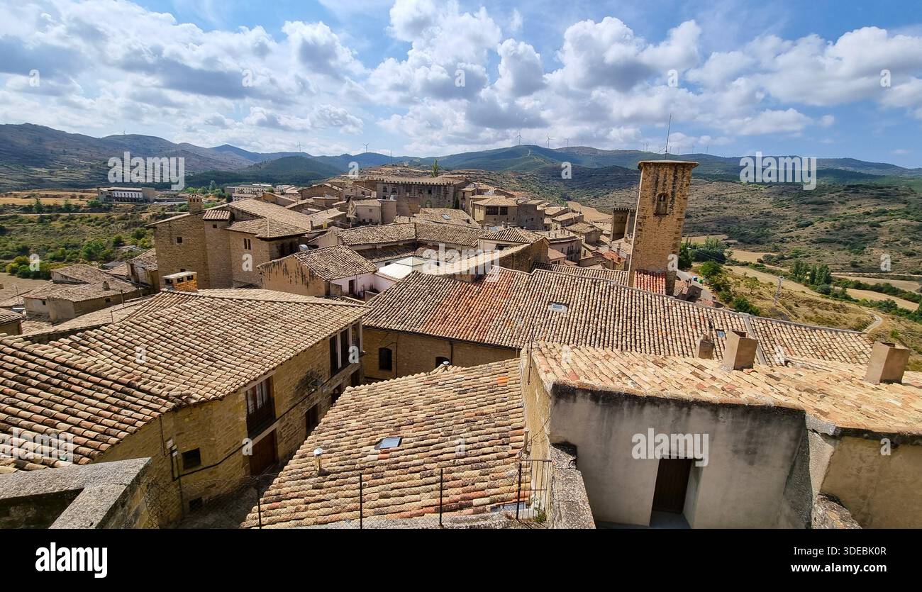 Sos Del Rey Catolico - Smartphone Captured Stock Image