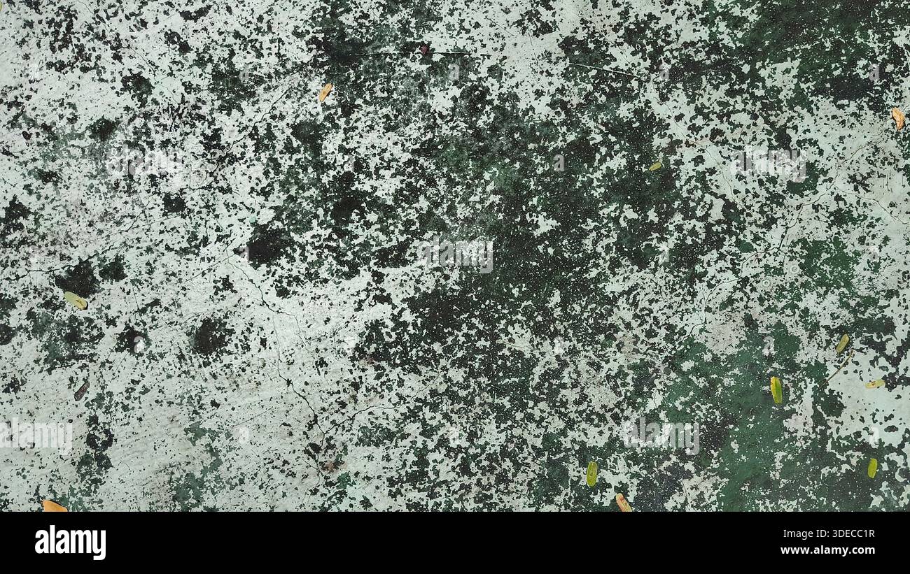 Rough textured concrete floor surface at playing field for background Stock Photo