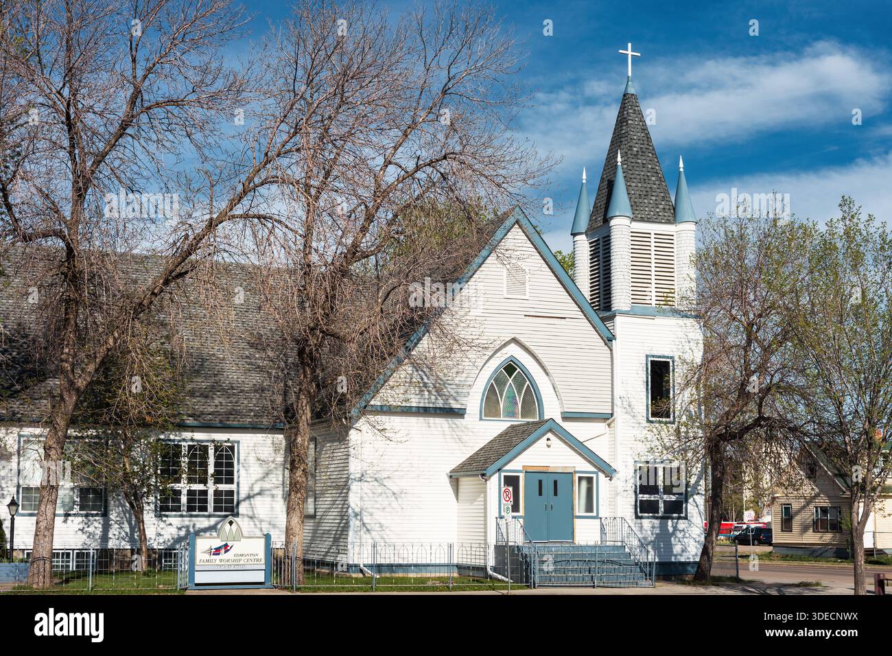 Edmonton Family Worship Centre Church in Edmonton, Alberta, Canada Stock Photo