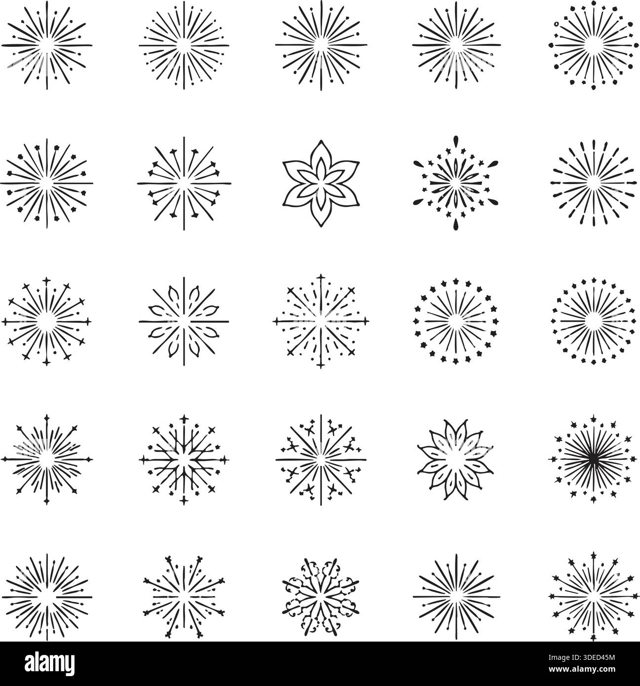 25 line art black Black and White Stock Photos & Images - Alamy