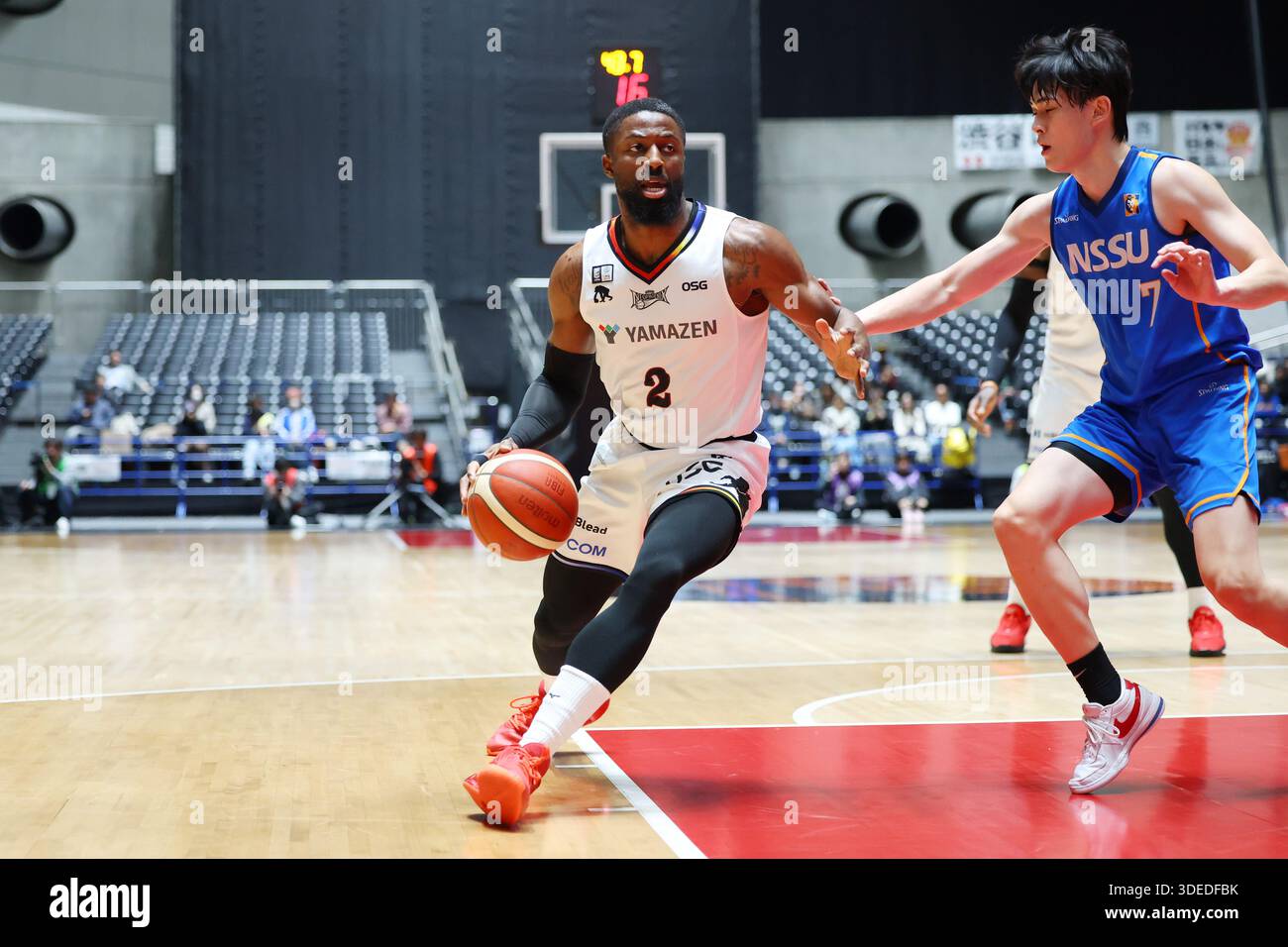 st Yoyogi Gymnasium, Tokyo, Japan. 7th Jan, 2026. David Nwaba (Neo Phoenix), JANUARY 7, 2026 - Basketball : Emperor's Cup Basketball 2025-26 Final Round 2nd Round match San-En Neo Phoenix - Nippon Sport Science University at 1st Yoyogi Gymnasium, Tokyo, Japan. Credit: YUTAKA/AFLO SPORT/Alamy Live News Stock Photo