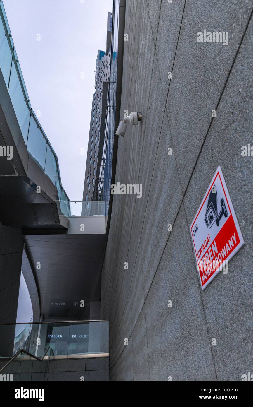 Beautiful view of Apartment Building Camera Surveillance