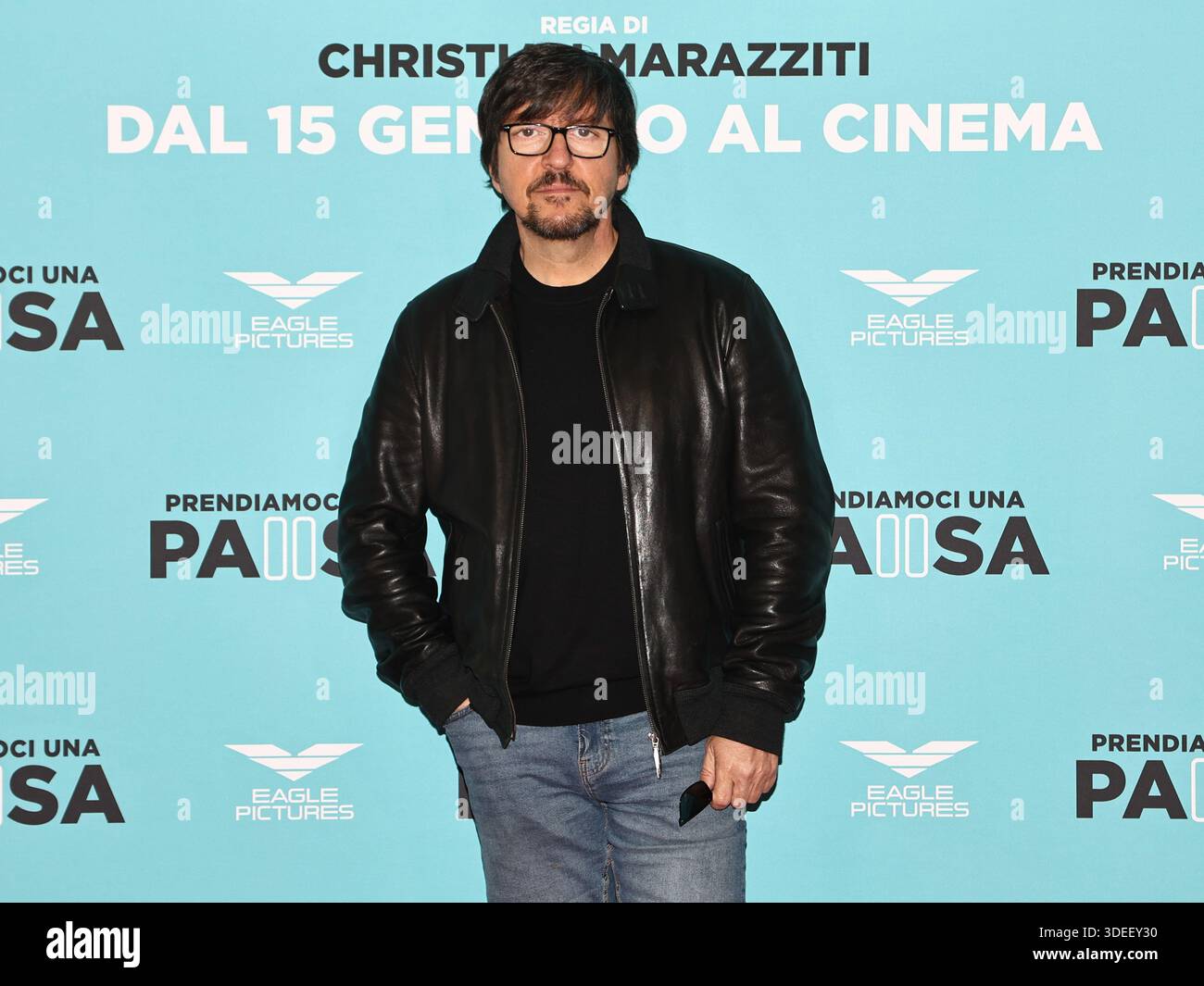 Ricky Rome Actor Rome, Italy. 07th Jan, 2026. Rome, Adriano Cinema, photocall for the ...