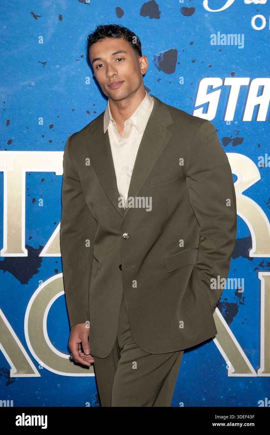 Sandro Rosta Model Sandro Rosta bei der Weltpremiere der Paramount Serie Star Trek ...