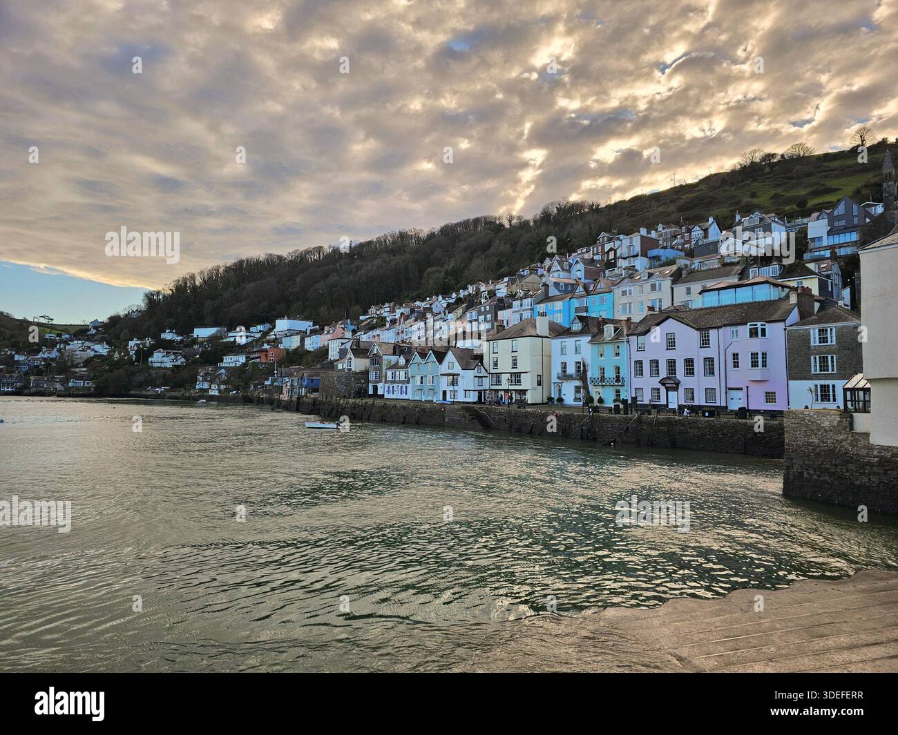 Bayards Cove, Dartmouth, Devon - Smartphone Captured Stock Image