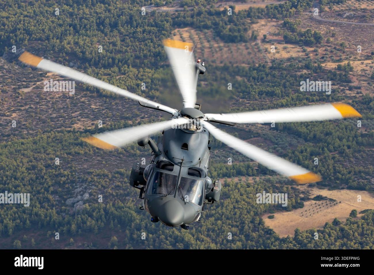An Italian Air Force AgustaWestland HH-139A (AW-139M) helicopter is ...