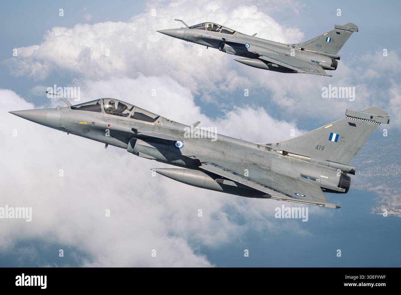 Rafale Configuration Air-to-air formation image of Hellenic Air Force Dassault Rafale EG ...
