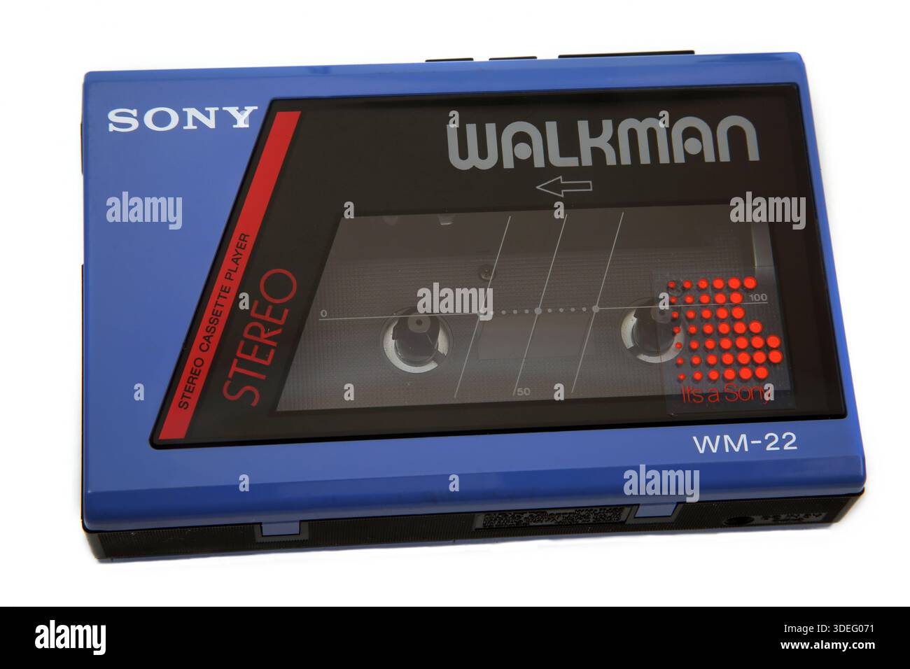 Vintage 1984 Sony Walkman WM-22 with Headphones Stock Photo - Alamy