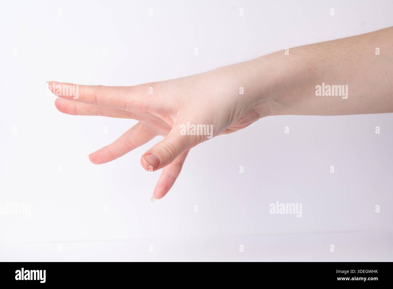 Extended human hand fingers hi-res stock photography and images - Alamy