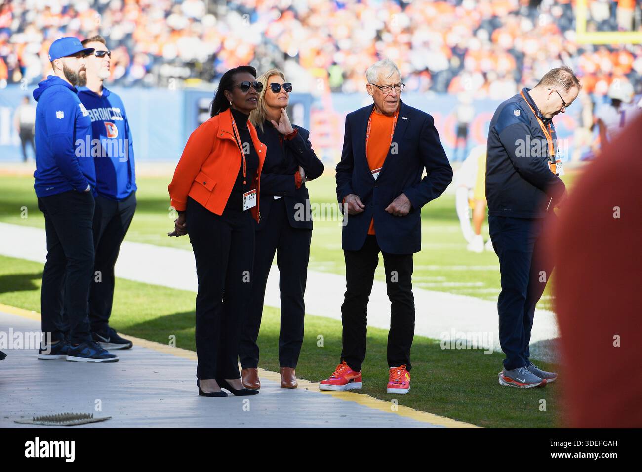 Denver Broncos ownership group members Condoleezza Rice, Carrie Walton ...