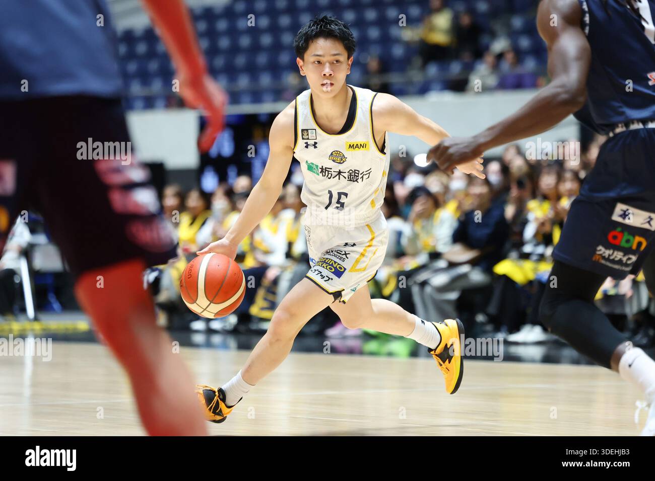 st Yoyogi Gymnasium, Tokyo, Japan. 7th Jan, 2026. Yudai Ishikawa (Brex), JANUARY 7, 2026 - Basketball : Emperor's Cup Basketball 2025-26 Final Round 2nd Round match between Utsunomiya Brex - Shinshu Brave Warriors at 1st Yoyogi Gymnasium, Tokyo, Japan. Credit: YUTAKA/AFLO SPORT/Alamy Live News Stock Photo