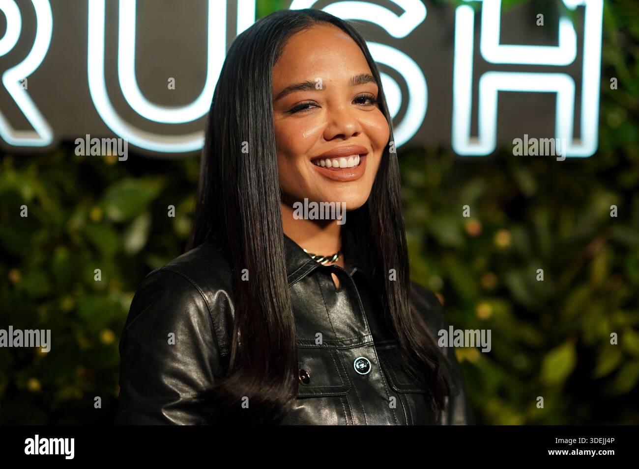 Tessa Thompson arrives at the Chanel Coco Crush special dinner on ...