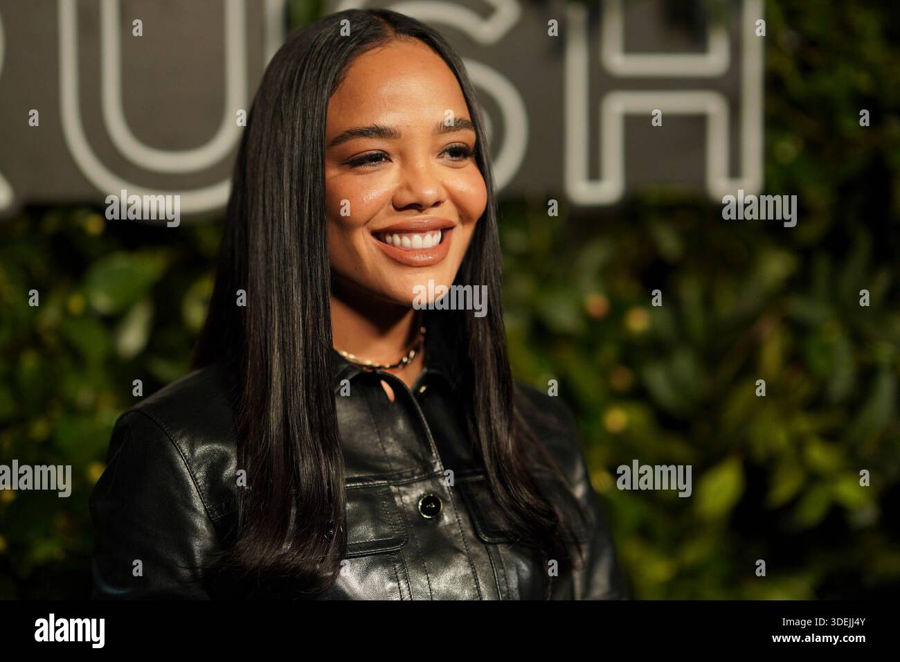 Tessa Thompson arrives at the Chanel Coco Crush special dinner on ...