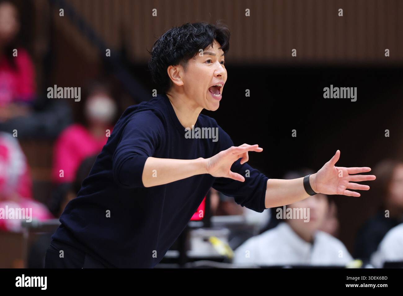 nd Yoyogi Gymnasium, Tokyo, Japan. 8th Jan, 2026. Yuko Oga (Antelopes), JANUARY 8, 2026 - Basketball : Empress's Cup Basketball 2025-26 Final Round Quarter-final match between Chanson V-Magic - Toyota Antelopes at 2nd Yoyogi Gymnasium, Tokyo, Japan. Credit: YUTAKA/AFLO SPORT/Alamy Live News Stock Photo