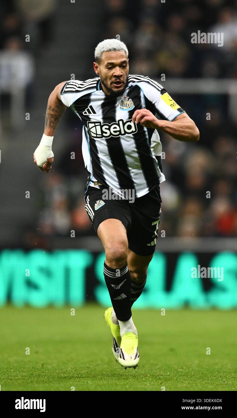 Newcastle Upon Tyne, UK. 07th Jan, 2026. Joelinton of Newcastle