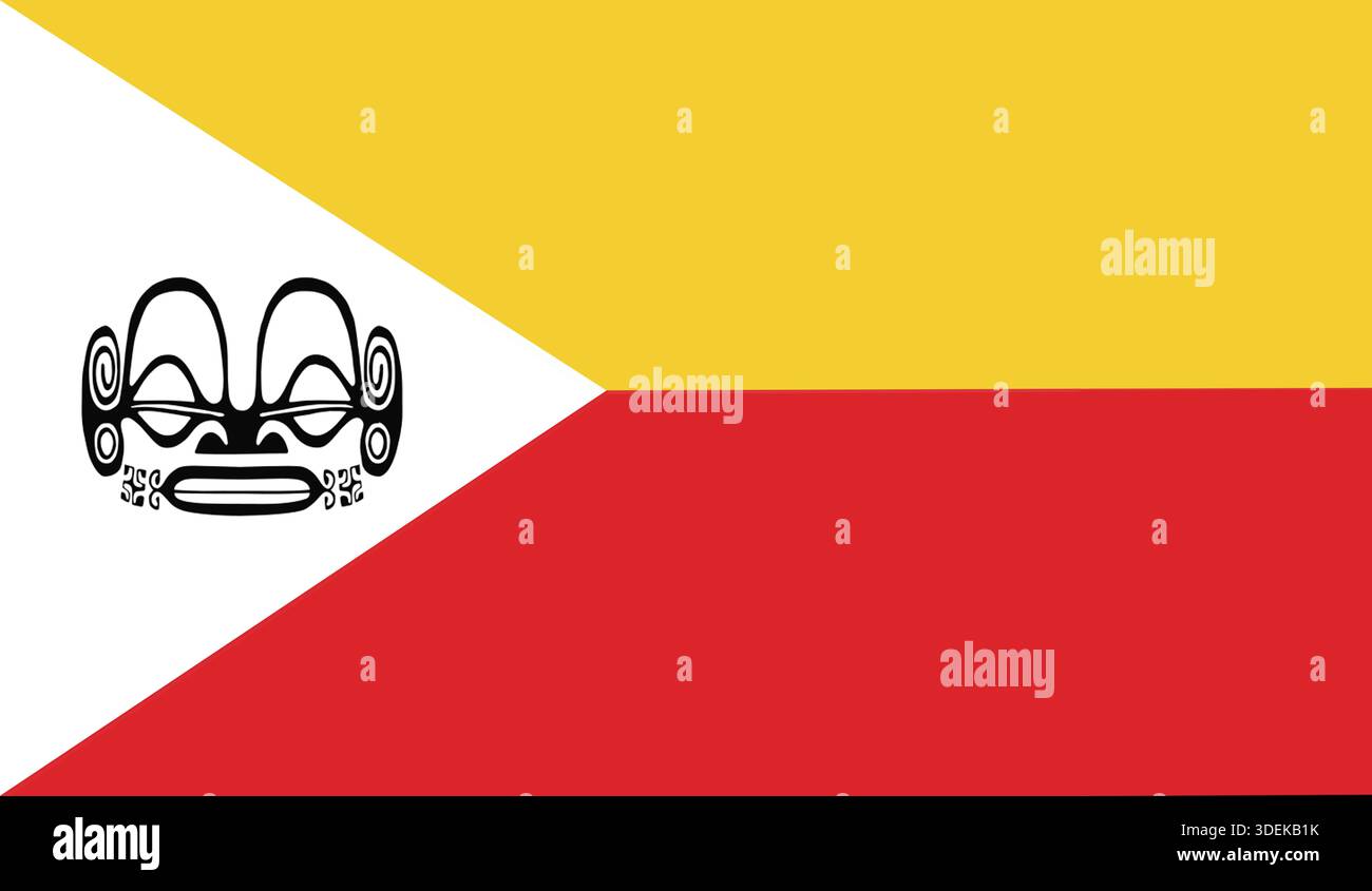 Marquesas Flag Flags of Marquesas Islands. National symbol of Marquesas Islands ...