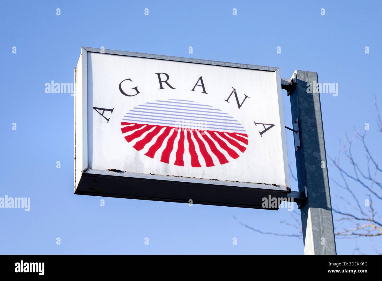 Agrana Zuckerfabrik in Tulln, Niederösterreich, Österreich // Agrana Sugar Factory in Tulln, Lower Austria, Austria - 20251230 PD6983 Stock Photo