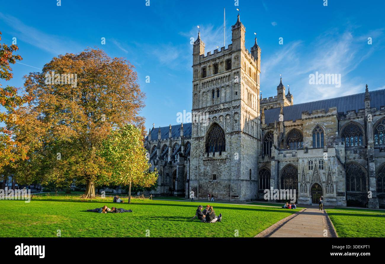 Norman towers exeter hi-res stock photography and images - Alamy