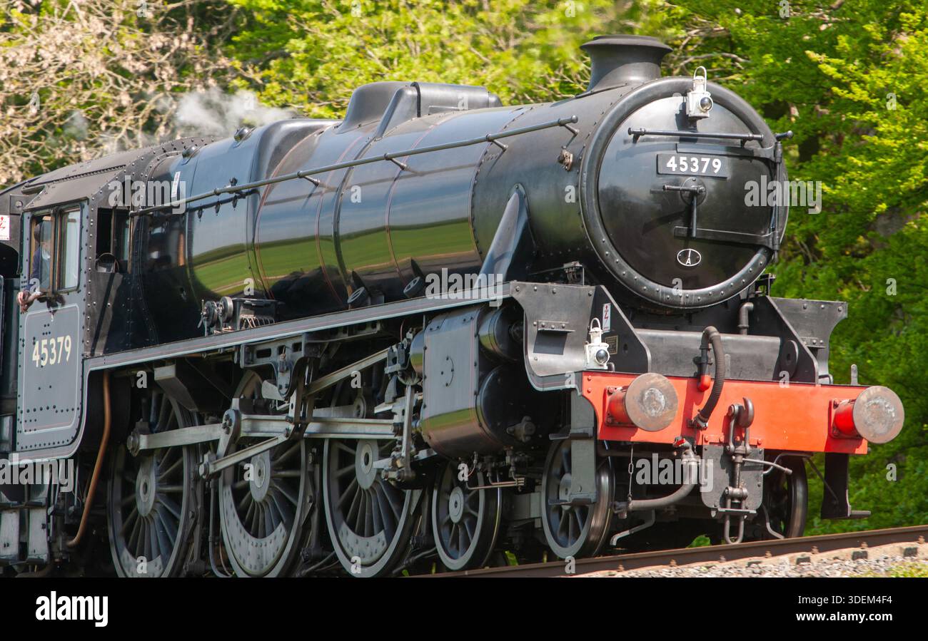 45379 steam engine hi-res stock photography and images - Alamy